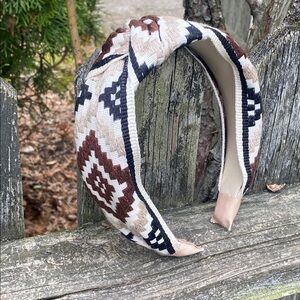 Woven Topknot Headband